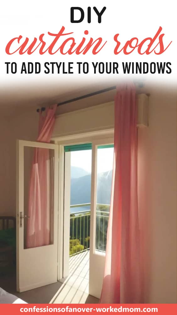DIY Curtain Rods To Add Style To Your Windows