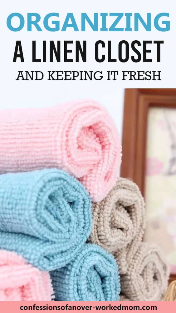 Organizing A Linen Closet and Keeping it Fresh