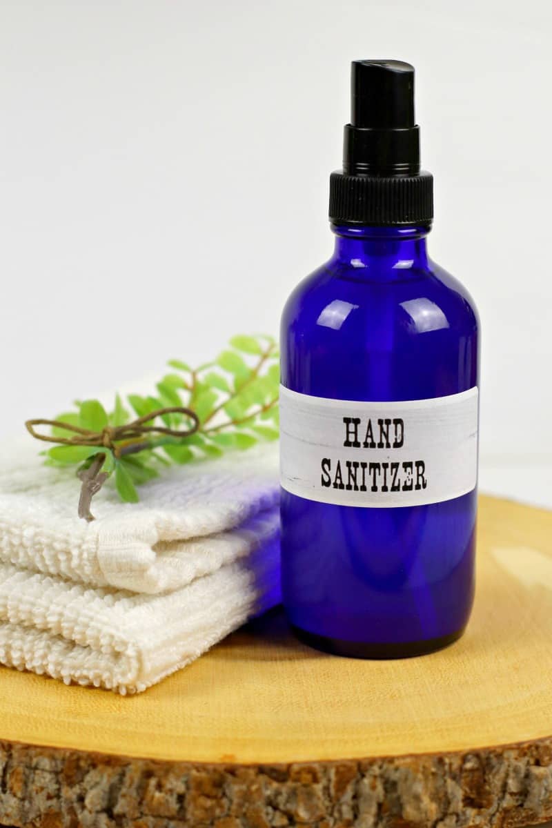 Homemade Sanitizer Spray With Argan Oil for Your Hands