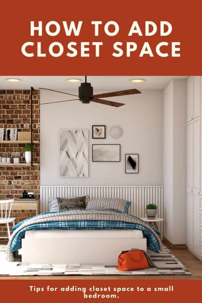 How to Add Closet Space to a Small Bedroom Easily