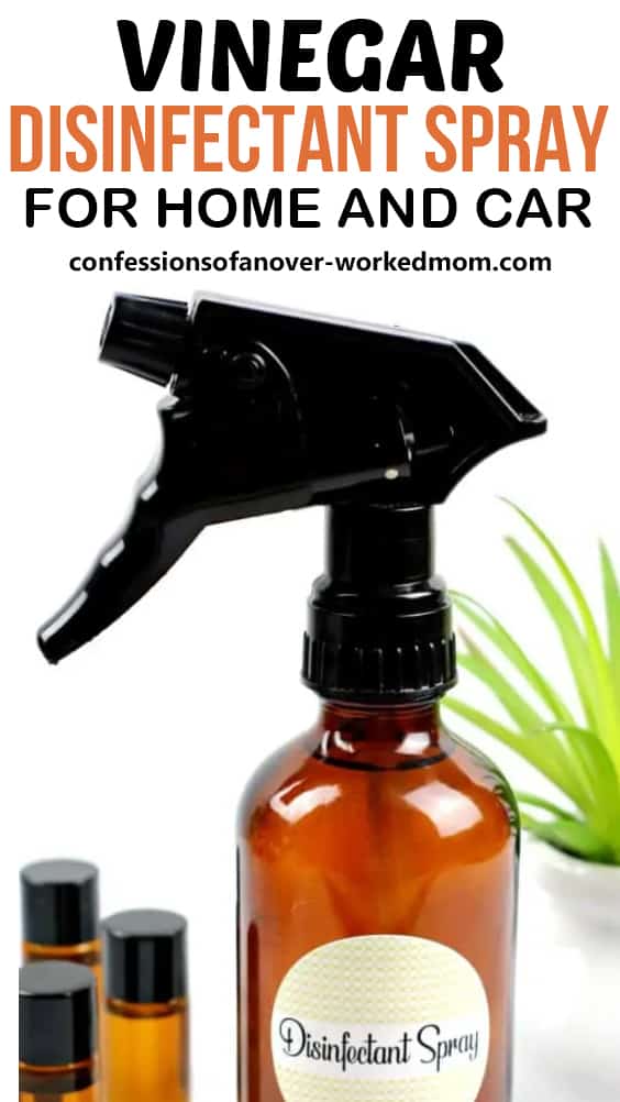 Vinegar Disinfectant Spray for Home and Car