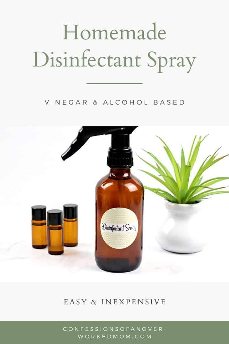 Vinegar Disinfectant Spray for Home and Car Cleaning