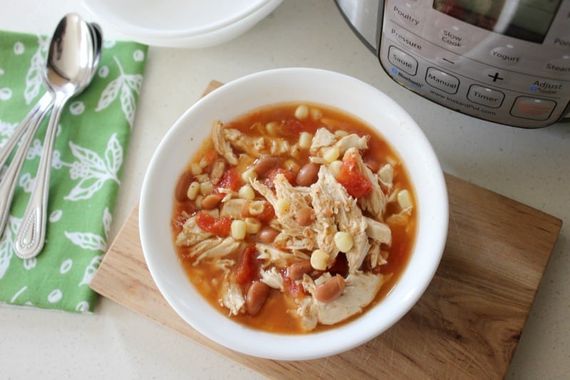 Easy Instant Pot Chicken Chili Recipe