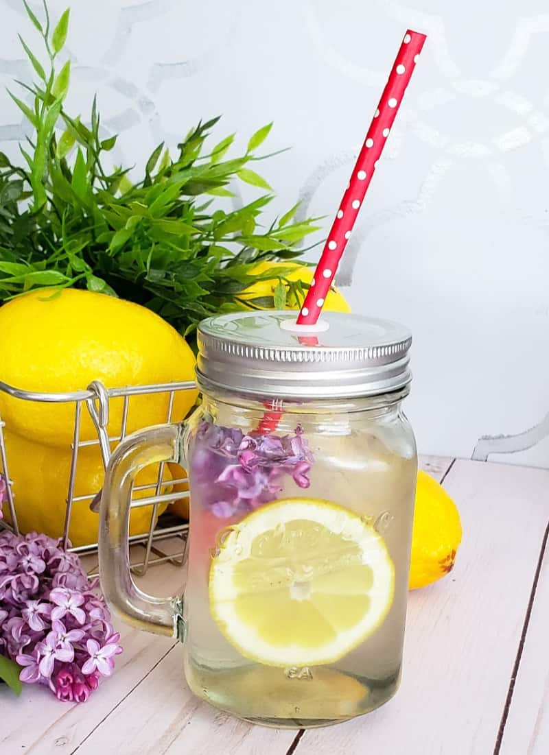 Easy Lilac Lemonade Recipe With Fresh Lilacs