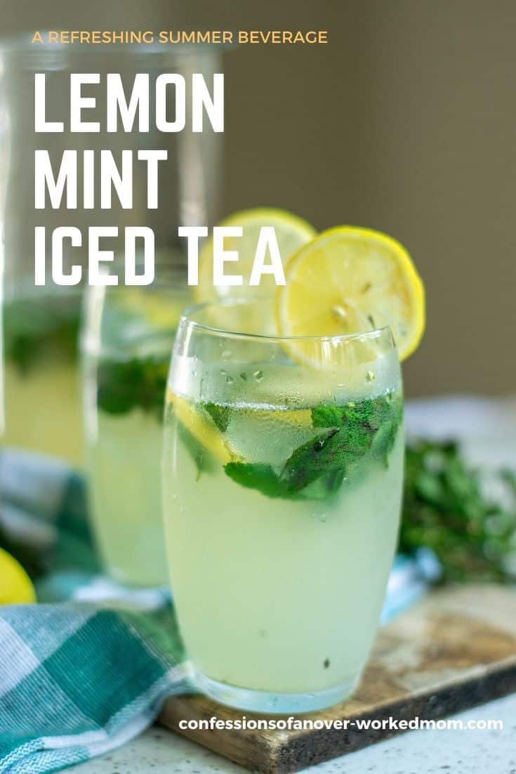 Lemon Mint Iced Tea Recipe From Scratch