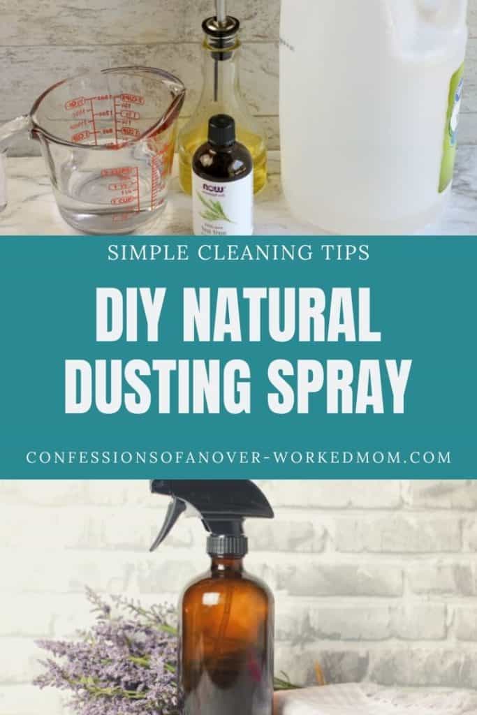 DIY Dusting Spray Solution for Furniture Care and Shine