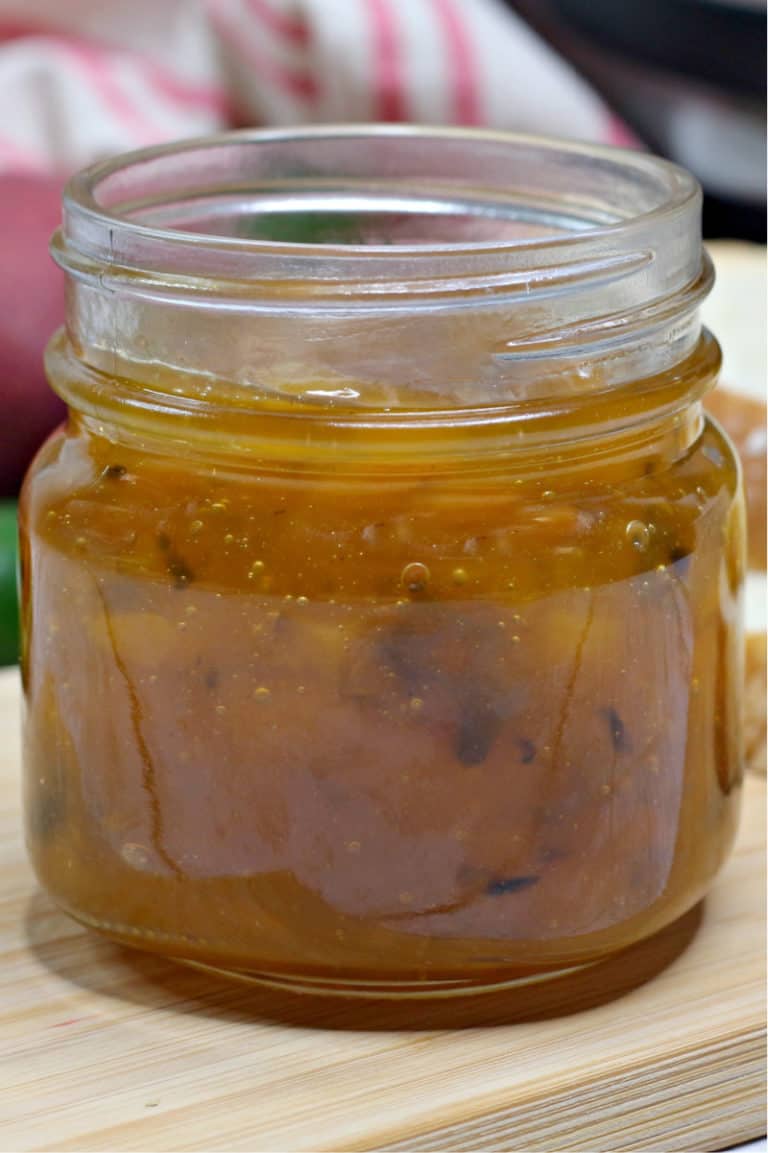 Peach Jalapeno Jam Recipe with Pectin - Instant Pot