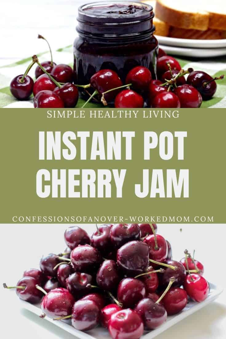 Wondering how to make cherry jam? It couldn't be easier and the results are delicious. Try this easy cherry jam recipe in the Instant Pot.