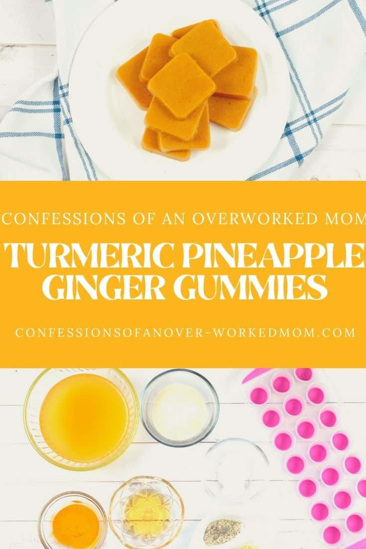 If you're looking for a turmeric candy recipe, try these easy turmeric gummies. My turmeric pineapple gummies recipe is a delicious treat!