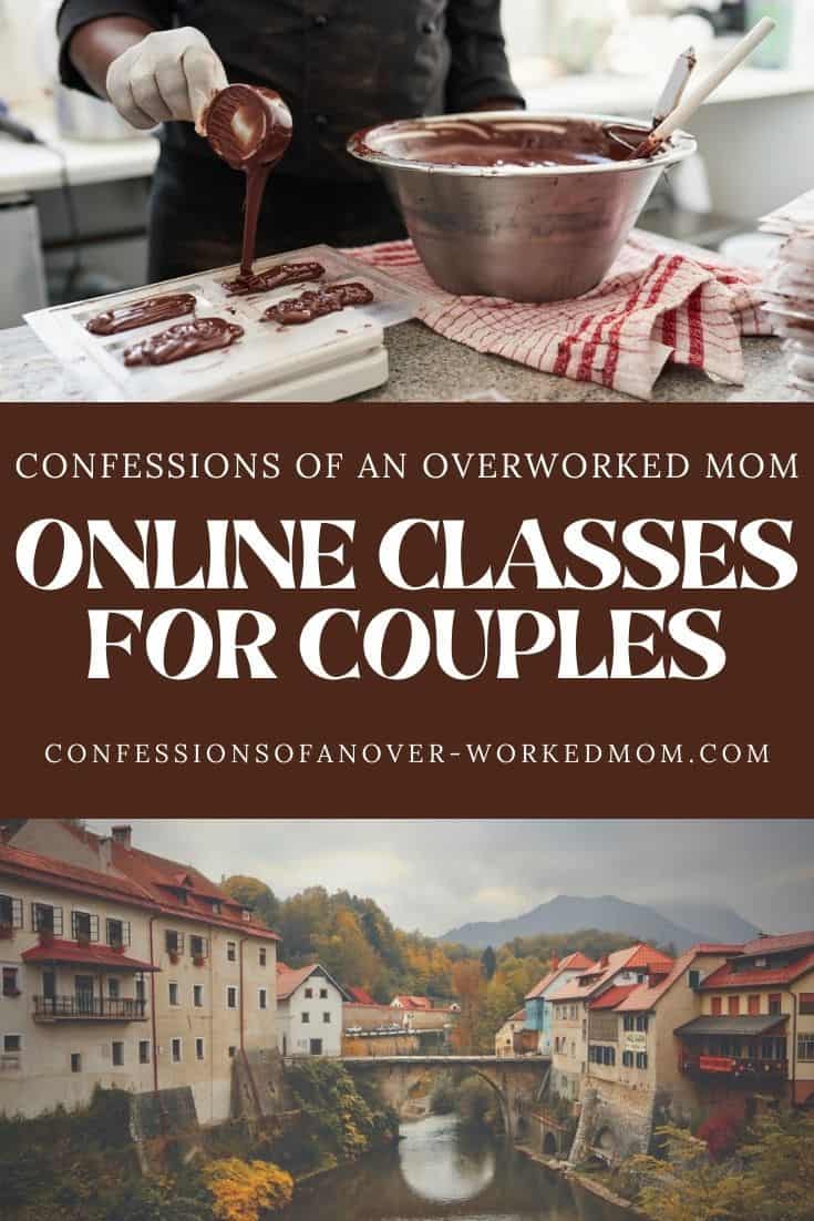 Online classes for couples are a great way for you and your spouse to reconnect and do something fun together. Check out my suggestions.