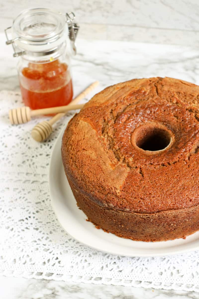 You will love this Honey Bundt Cake recipe! Try this deliciously moist honey cake recipe for a lightly sweetened spring dessert.