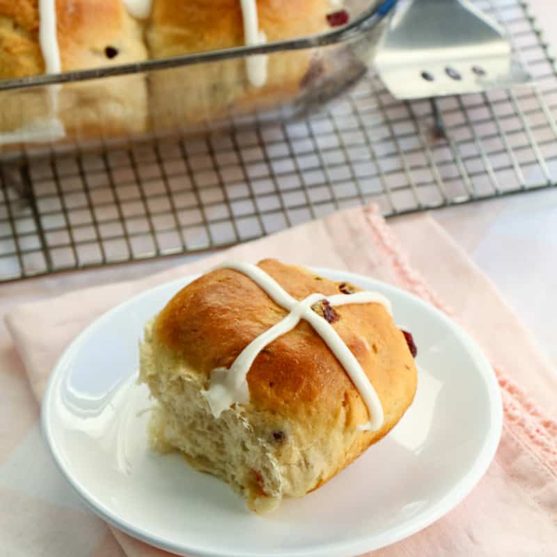 If you're looking for bread machine hot cross buns, try this recipe. Breadmaker hot cross buns are an easy way to make this Easter treat.