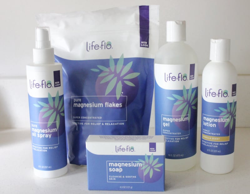 Life-flo products containing magnesium chloride