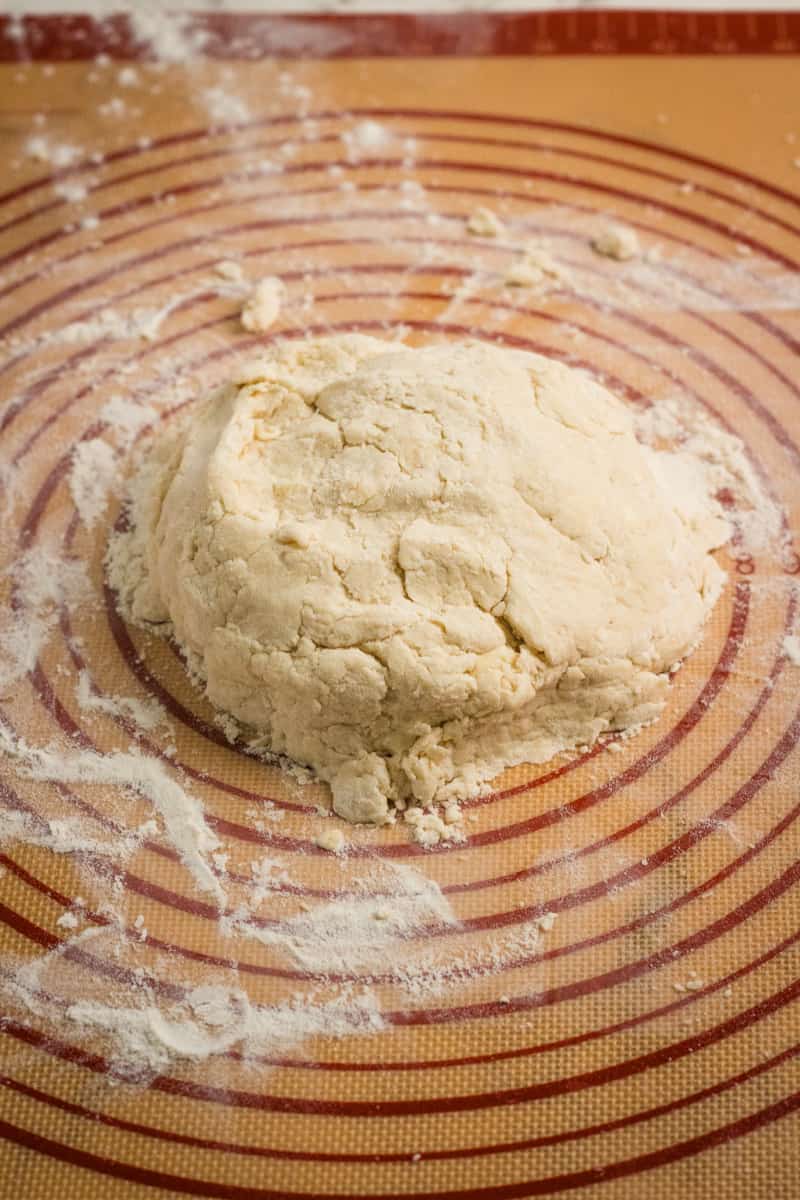 dough on a silpat
