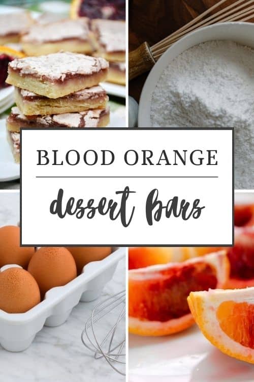 Blood oranges are a delicious and healthy fruit, but what do you do with them? Try this delicious Blood Orange Bars recipe for a delicious dessert.