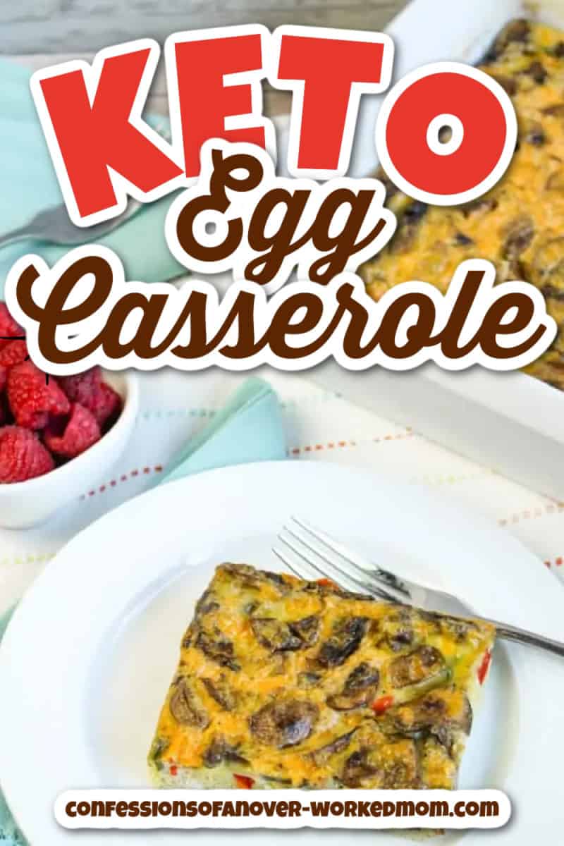 We all know that breakfast is the most important meal of the day, but it can also be one of the hardest meals to make. This Keto Egg Casserole is the solution!