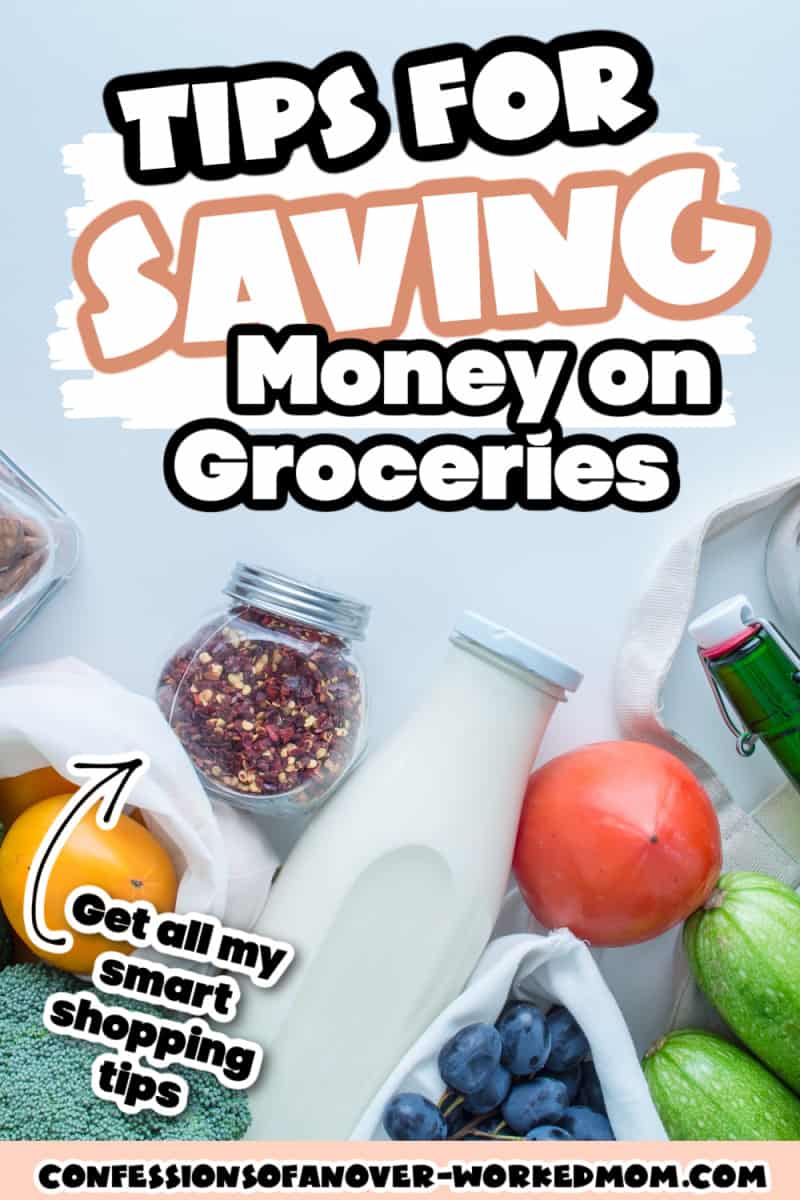 Check out these tips for saving money on groceries. Get all my smart shopping tips to save money when you grocery shop.