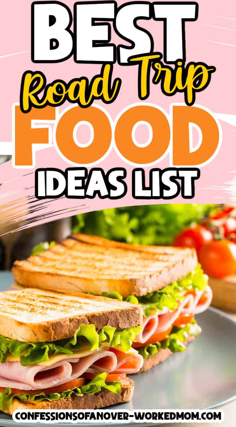 Check out these road trip food ideas for a few of my favorite road trip snacks. There's no need to rely on what you can find at the gas station with these ideas!