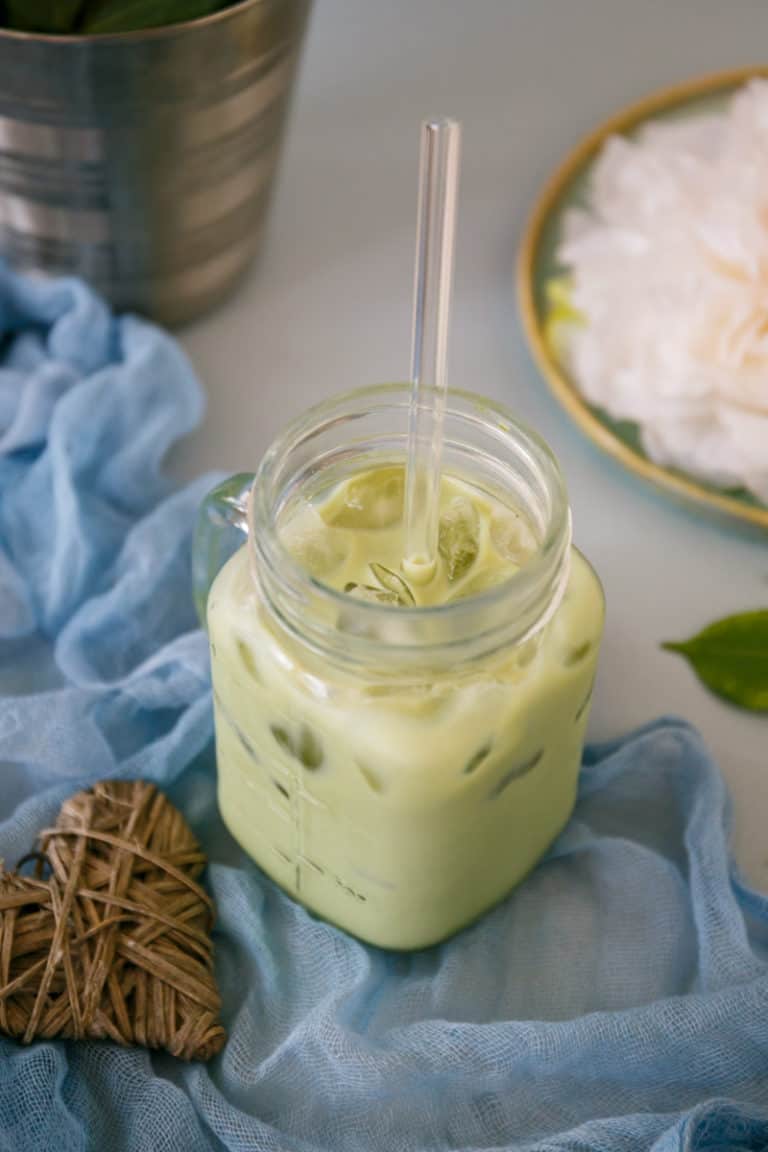 Green Milk Tea Recipe | Confessions of an Overworked Mom