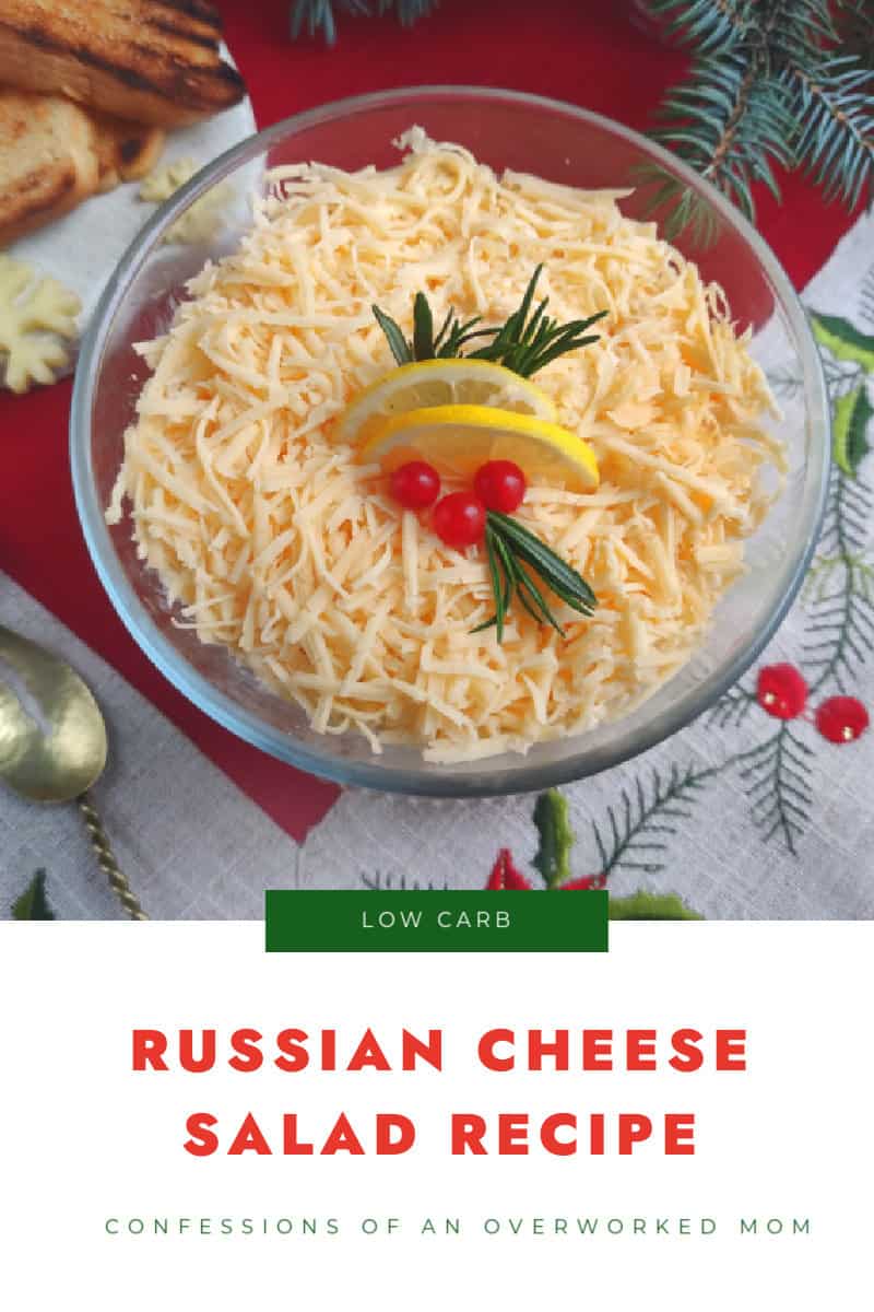 Russian Cheese Salad Recipe