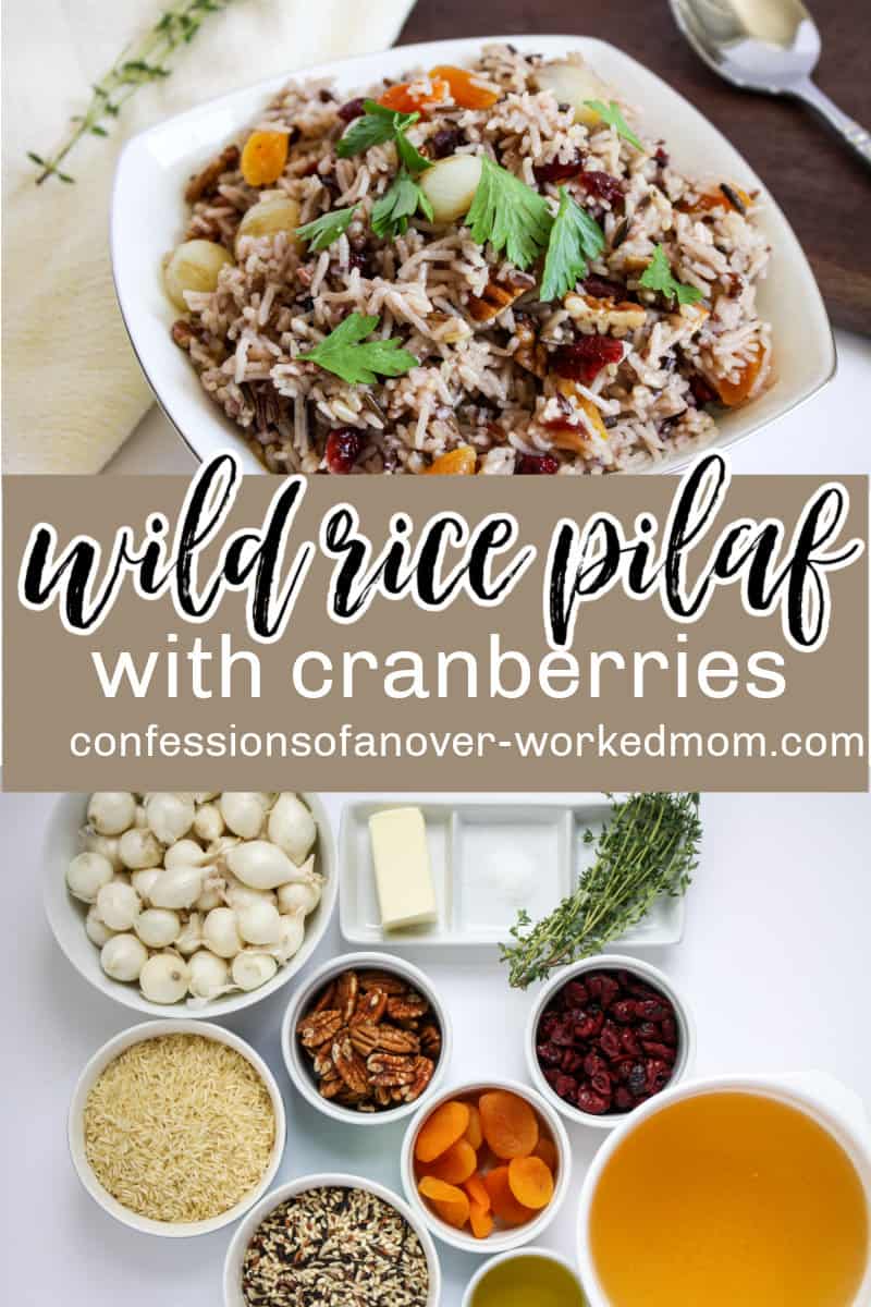 Try this delicious wild rice with cranberries recipe. Wild cranberry wild rice is a favorite fall or holiday side dish recipe that is easy to make.