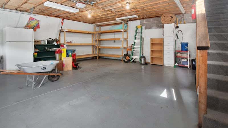 coated garage floor