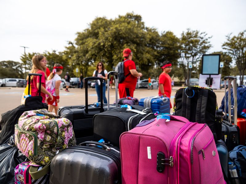 travelers with luggage