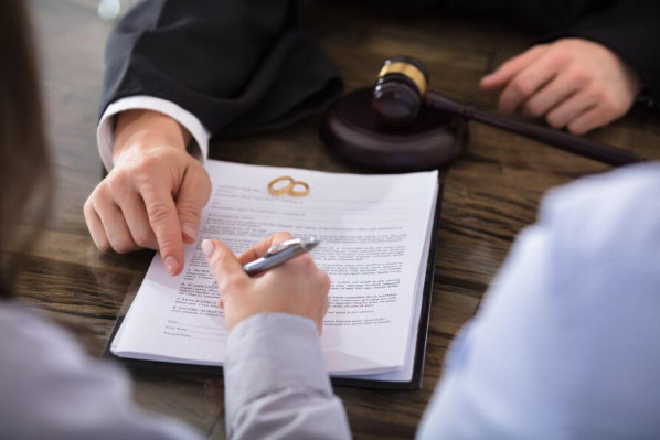 signing court paperwork